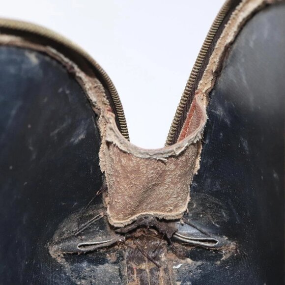 LOUIS VUITTON Monogram Trousse Demi Ronde Cosmetic Pouch M47520 LV Auth EC293 - Picture 15 of 16